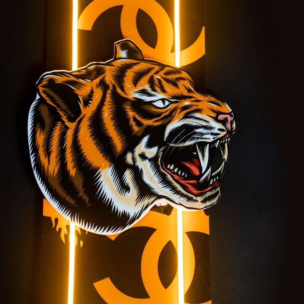 Bengal Tiger LED - Acrylic Wall Art